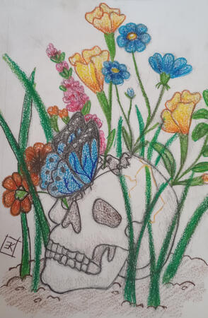 Skulls & Daisies